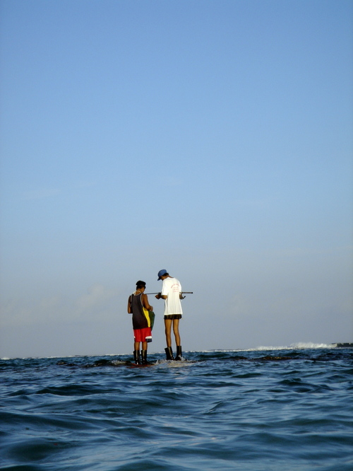 Sur l'eau