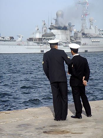 T'as vu le gros bateau?